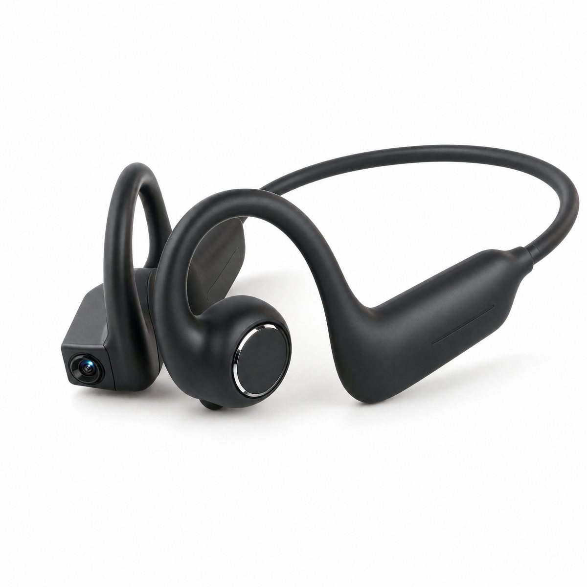 SIDELINEPOV camera headset on white